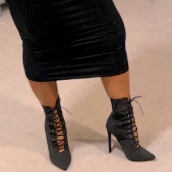 Lola Shoetique Shoes - Black Lolashoetique Ankle Booties